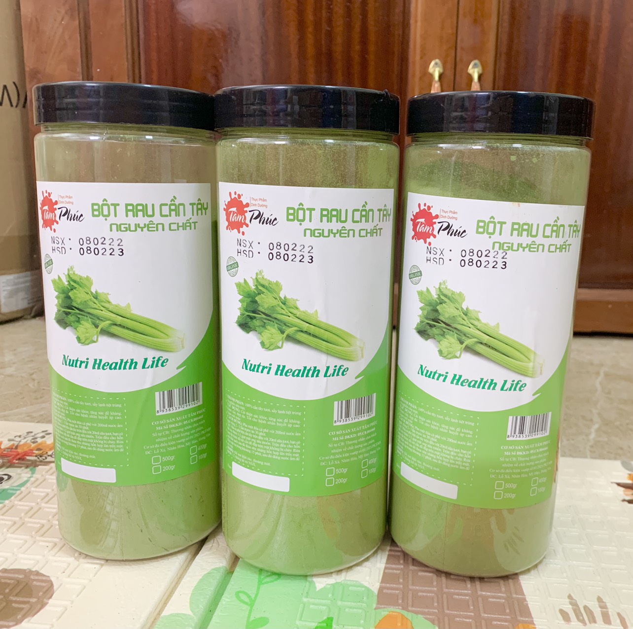 Bột cần tây sấy lạnh , bột cần tây giảm cân Tâm Phúc, hàng nguyên chất, giúp giảm cân, đẹp da