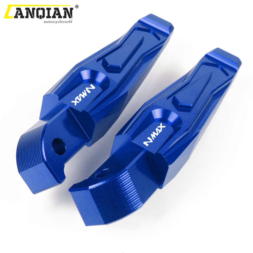 Motorcycle rear foot pegs rests passenger footrests for yamaha t-max 500 530 xp tmax 530 dx sx 2012-2019 155 mt07 mt 07 fz