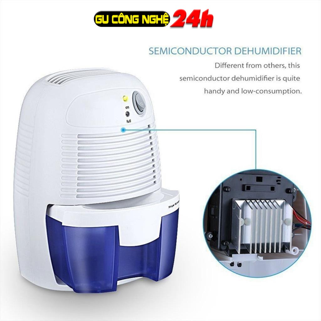 Máy hút ẩm mini XROW-600A Cho Phòng 35m Hút nhanh, chuyển hóa thành nước bảo hành 1 đổi 1
