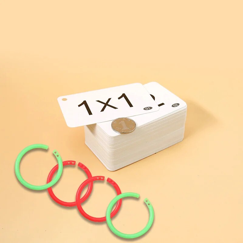Children's Arithmetic Card Kids Math Learning Book Addition And Subtraction Multiply And Divide Flash Card Educational Toys