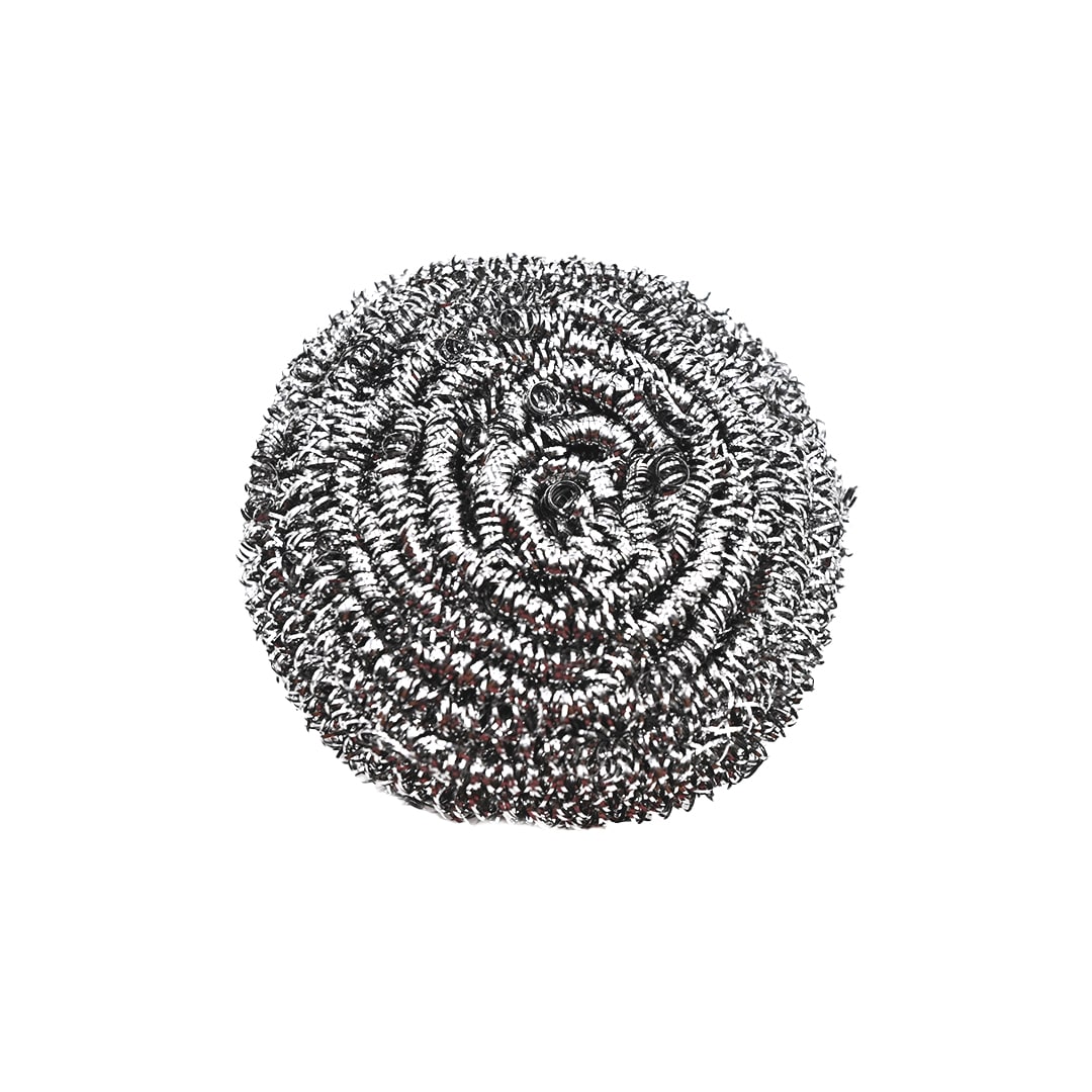 Stainless Steel Dish Scourers SS-0148-16 (16 Pack 20g) - Scouring Pad, Pot Scrubber, Stainless Steel Scrubber, Steel Wool Scrubber, Metal Sponge.