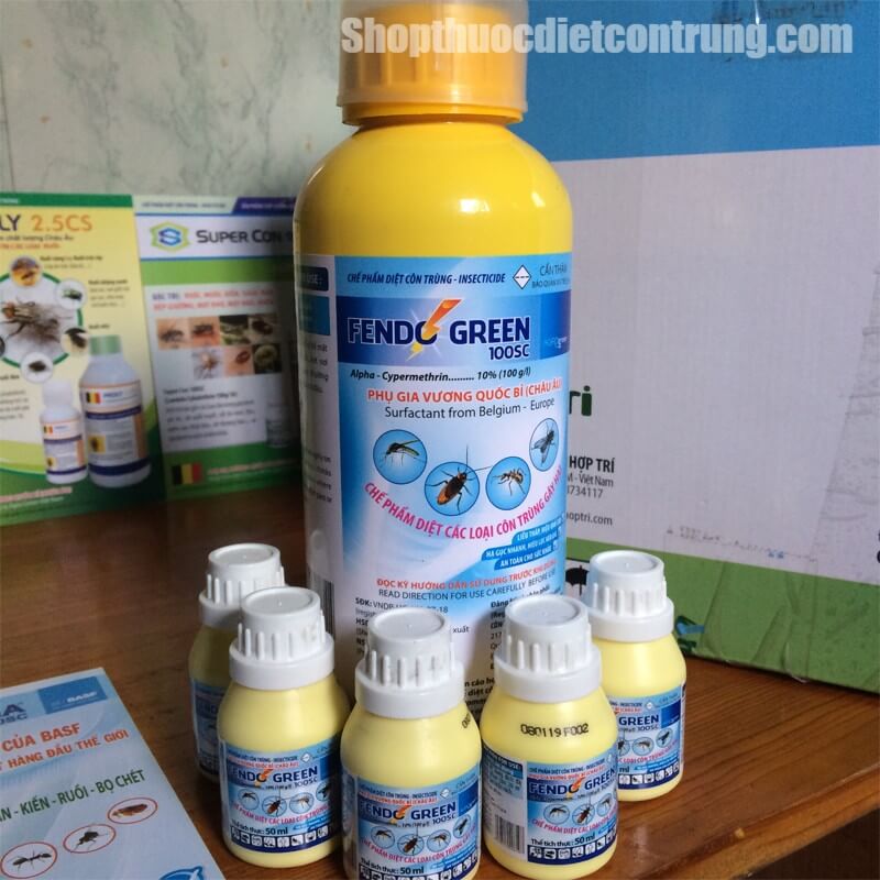 Thuốc diệt côn trùng Fendo Green 100SC 50ml