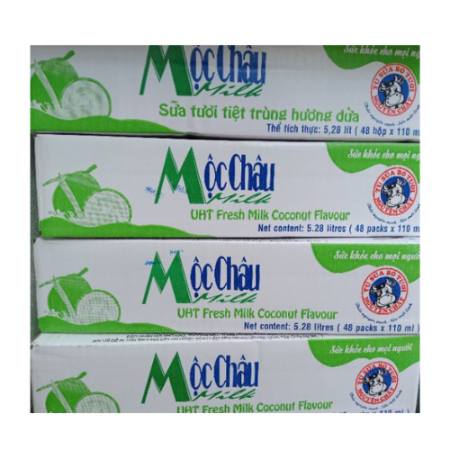 Thùng Sữa Tươi Mộc châu 110ML - 48 hộp