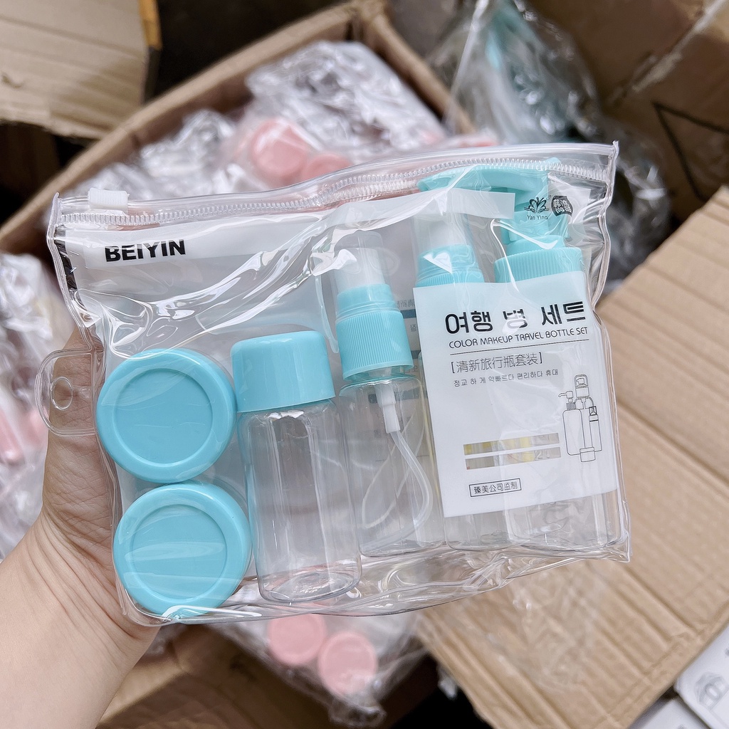 Combo bộ chiết mỹ phẩm 7 món