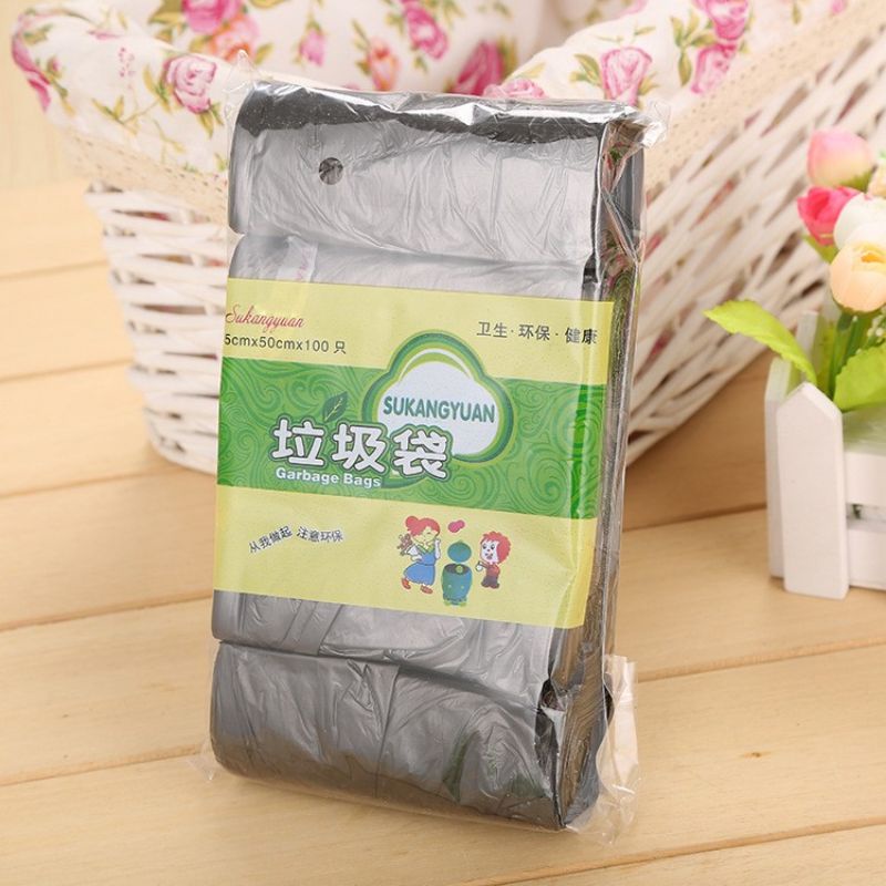 set 5 cuộn ( 100 chiếc ) túi đựng rác