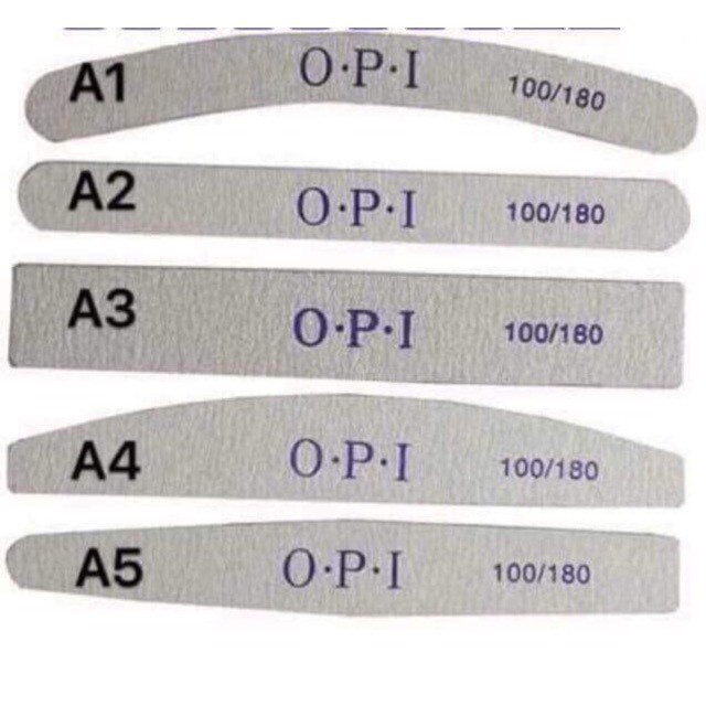 Dũa dày O.P.I các mẫu