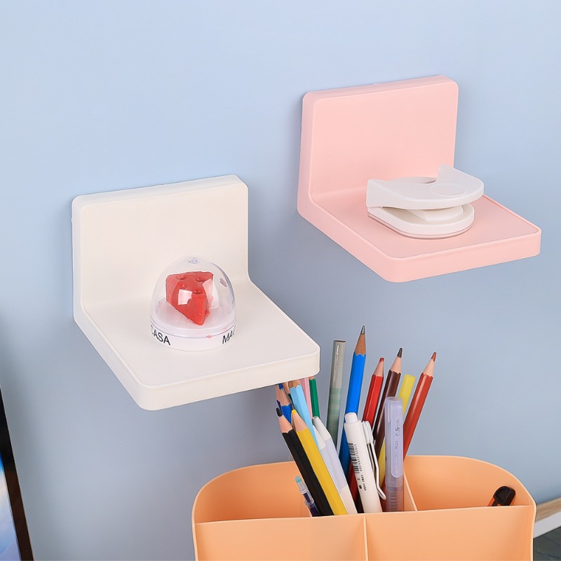 Đấm miễn phí kệ treo tường giá đựng đa năng dính xà phòng Sponge chủ bếp Kệ để đồ phòng tắm