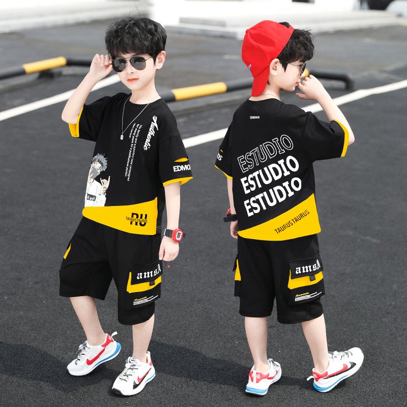 Bộ cotton cho bé mẫu Estudio size đại