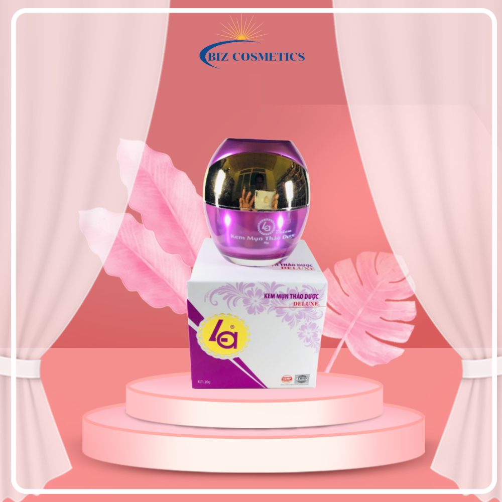 Kem ngừa mụn trắng da thảo dược Deluxe LA 20g - chính hãng công ty Gia Bảo
