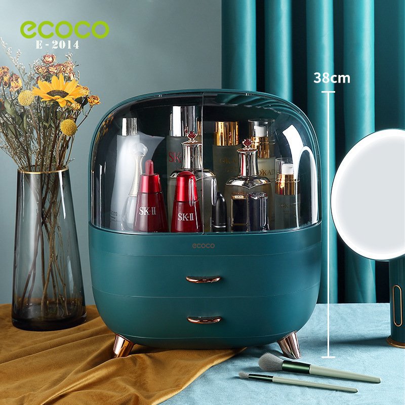 Tủ đựng mỹ phẩm có nắp ecoco cao cấp E2013-E2014