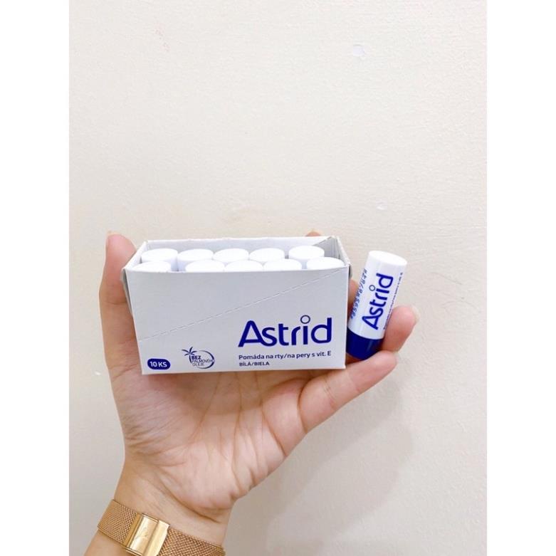 Son dưỡng môi mỡ hươu Astrid thỏi màu trắng