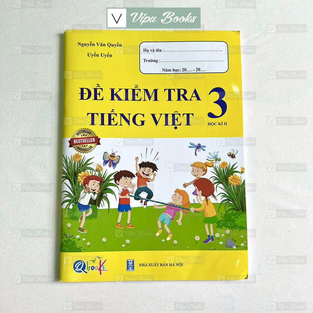 Sách - Đề Kiểm Tra Tiếng Việt Lớp 3 - Học Kì 2