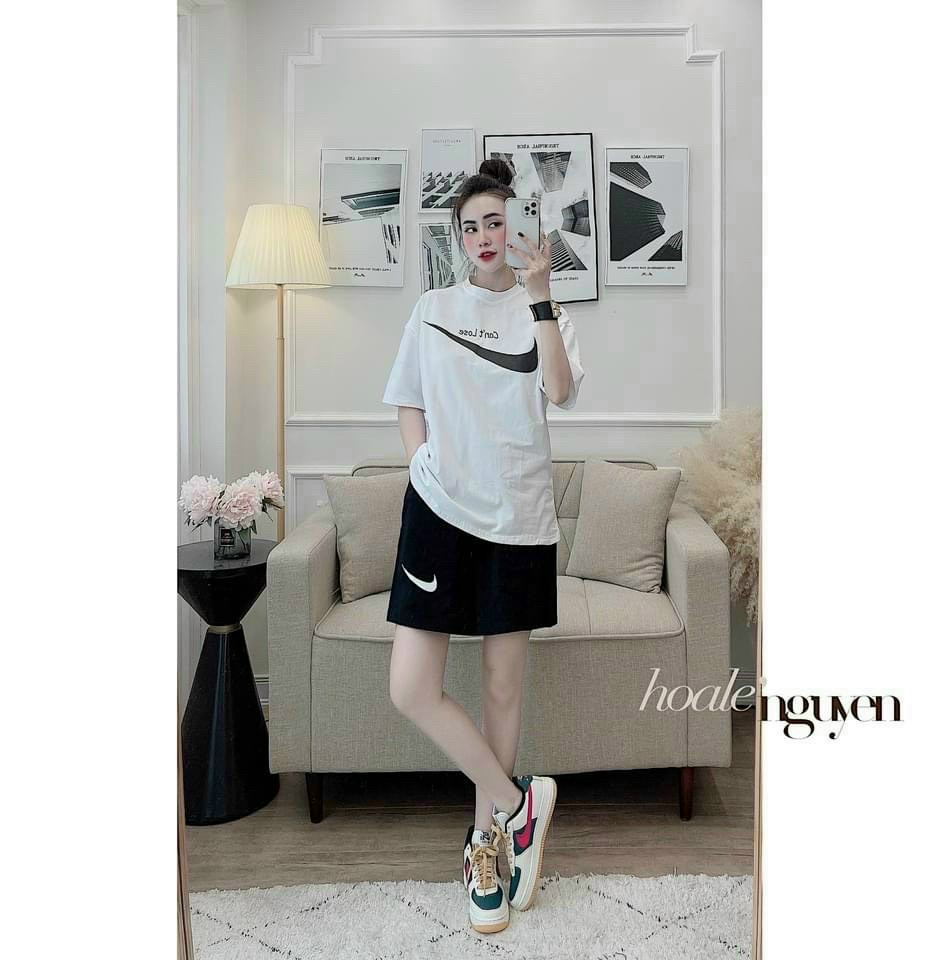 [HCM]SÉT BỘ ĐÙI THỂ THAO IN LOGO NIKE THỜI TRANG