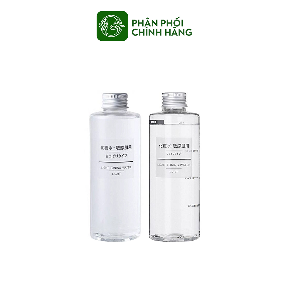 Nước hoa hồng Muji Light Toning Water 200ml