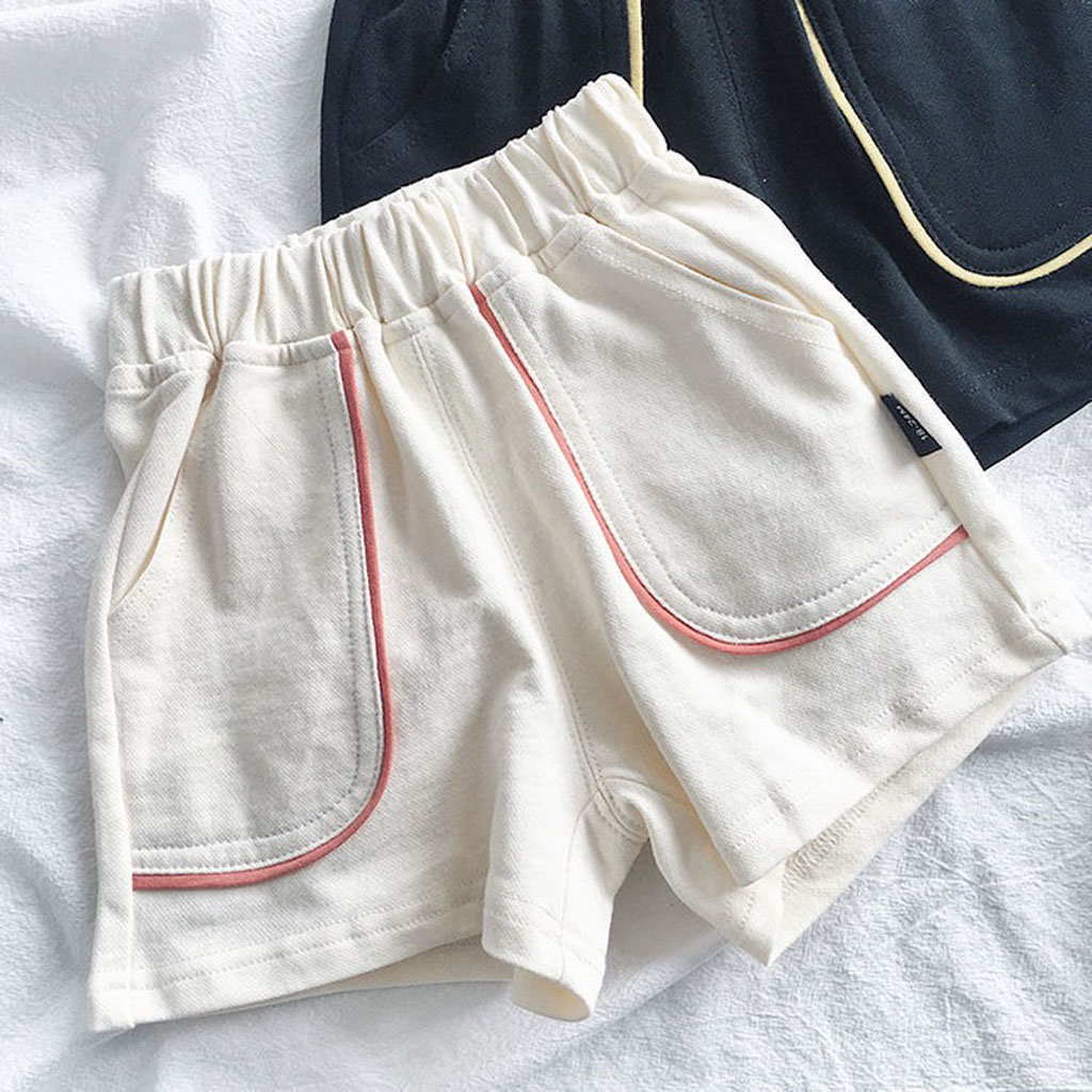 Quần Túi viền short cho bé, Quần Đùi bé trai bé gái mặc đều xinh từ 8-25kg - LILA KIDS