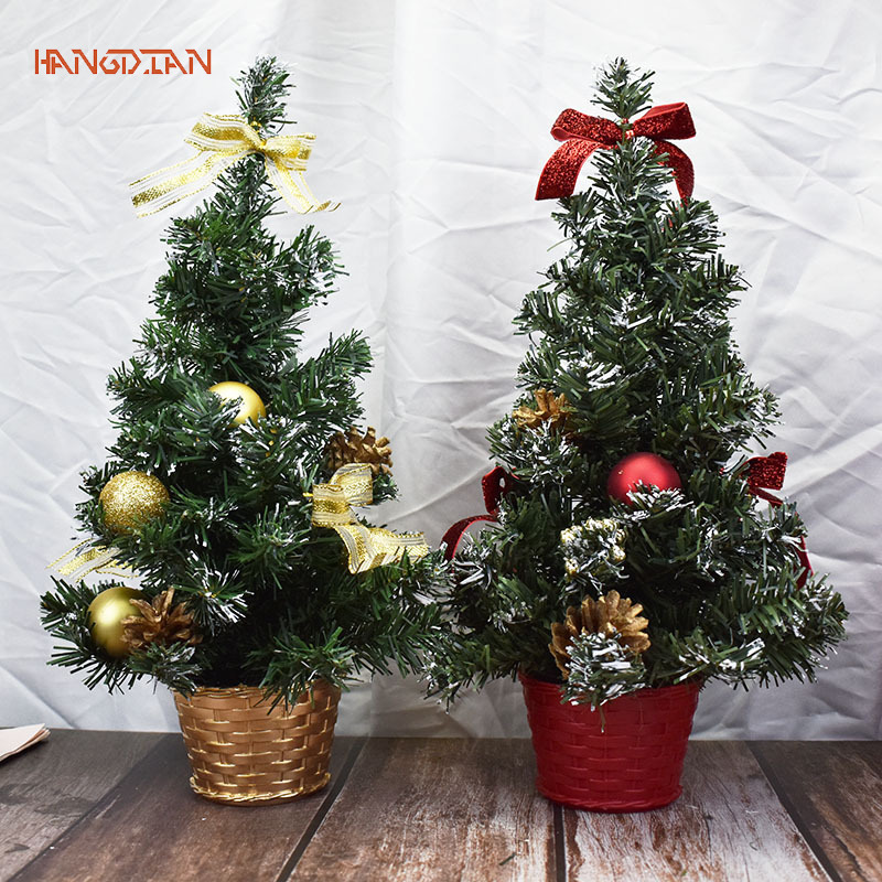 20cm mini Christmas tree 30cm desktop gift tree 40cm artificial tree Christmas decorations