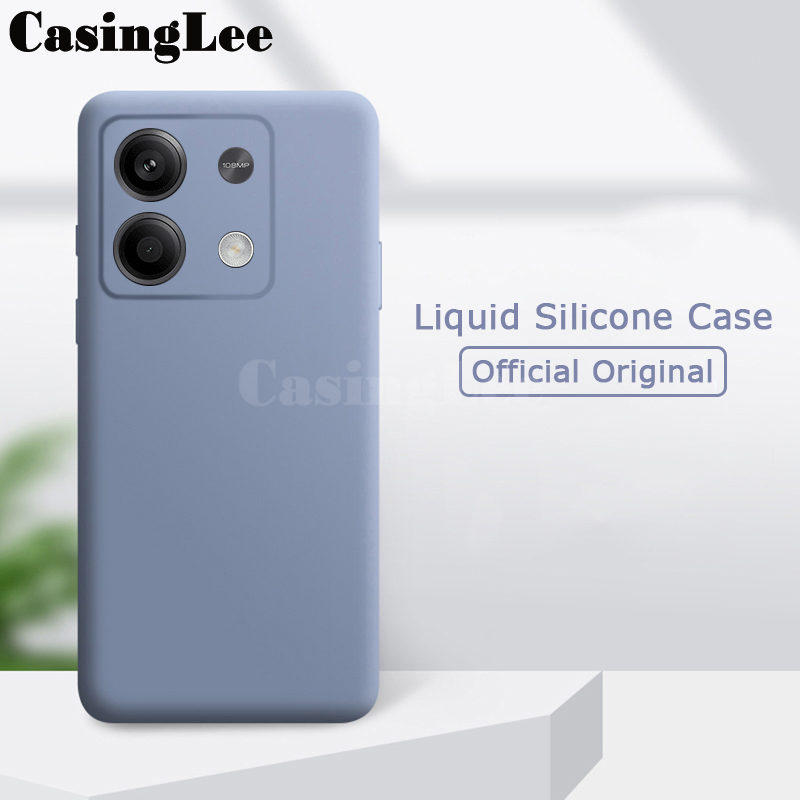 For Xiaomi Poco X6 NEO case Soft Silicone Liquid Lens Protection Slim For Xiaomi Poco X6 NEO Back Cover Phone Cases. 