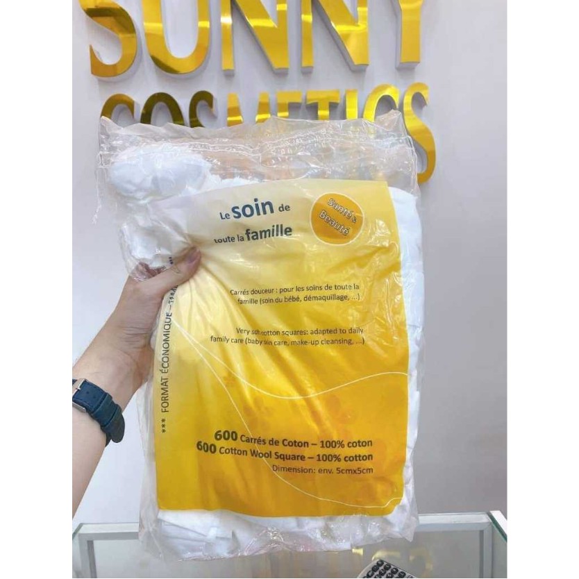 Bông tẩy trang truma 600m (600 miếng)