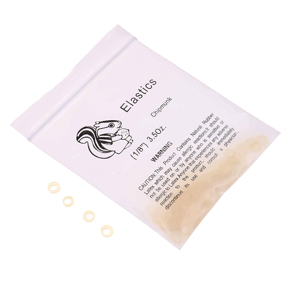 100 Chiếc Dây Cao Su Nha Khoa Dây Buộc Co Giãn 3.5OZ 1/8 3/16 1/4 5/16 3/8