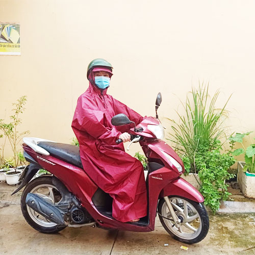 [HCM]Áo mưa bít kín không xẻ tà cho Nam