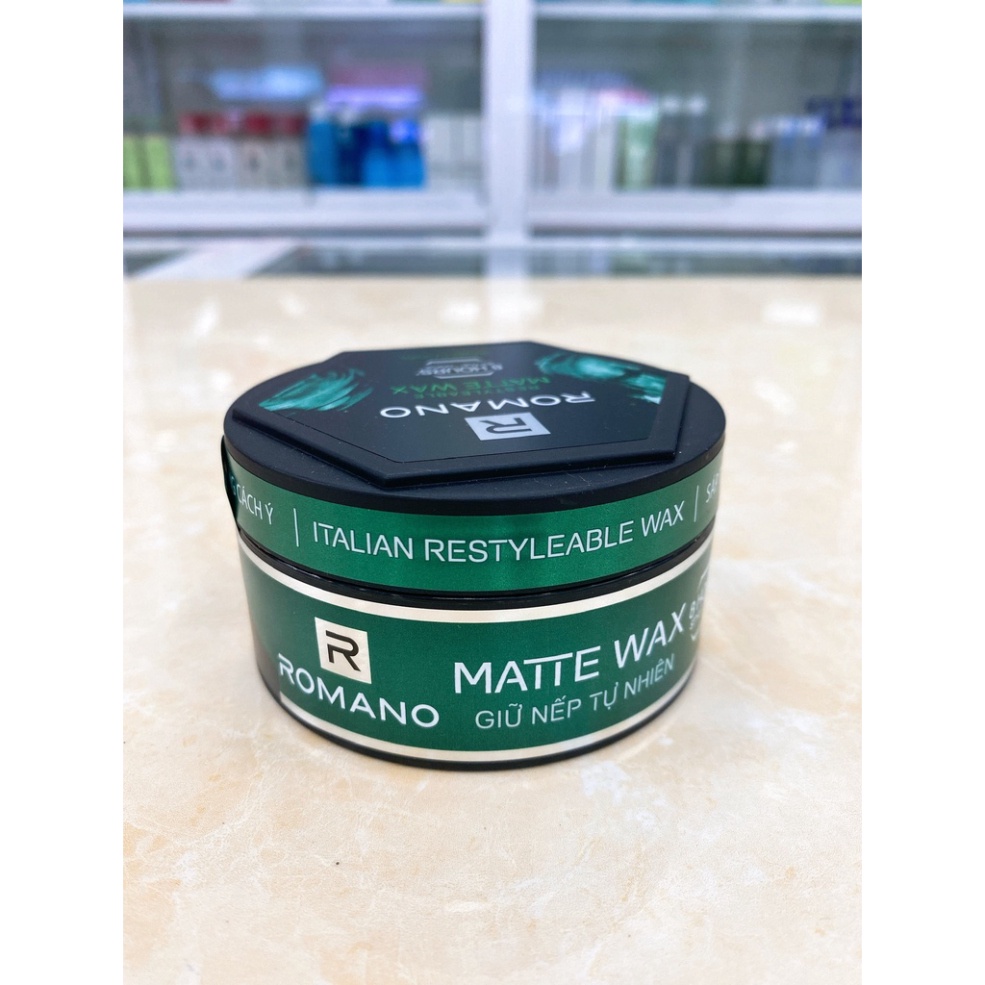 Cam kết wax vuốt tóc nam romano 68g chính hãng mẫu mới