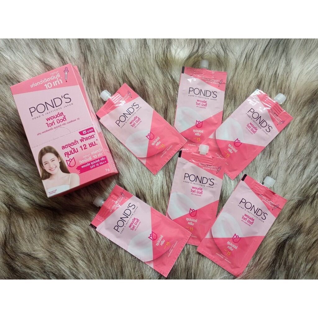 Kem dưỡng trắng da pond's thái lan 1 hộp 6 tuýp