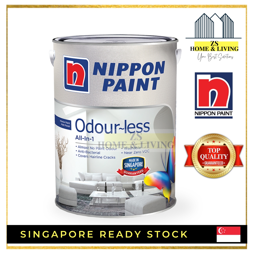 (All Colours Available!!) Nippon Odourless Allin1 Premium Emulsion