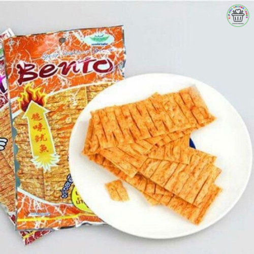 Snack mực Bento cay Thái Lan gói 5g - gồm 3 vị