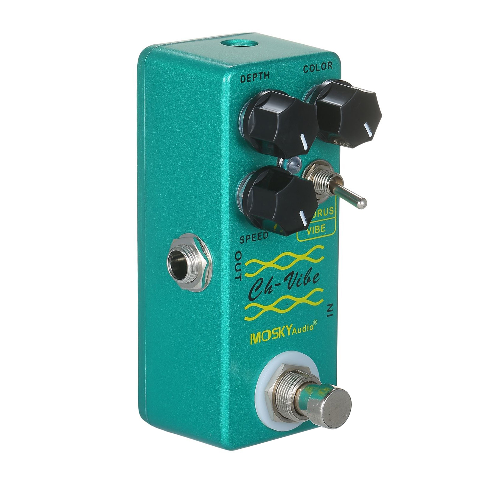 [ammoon]quà bí mật MOSKYaudio Chorus/Vibe Effect Pedal Guitar Effects Pedal Single Mini Effect Pedal