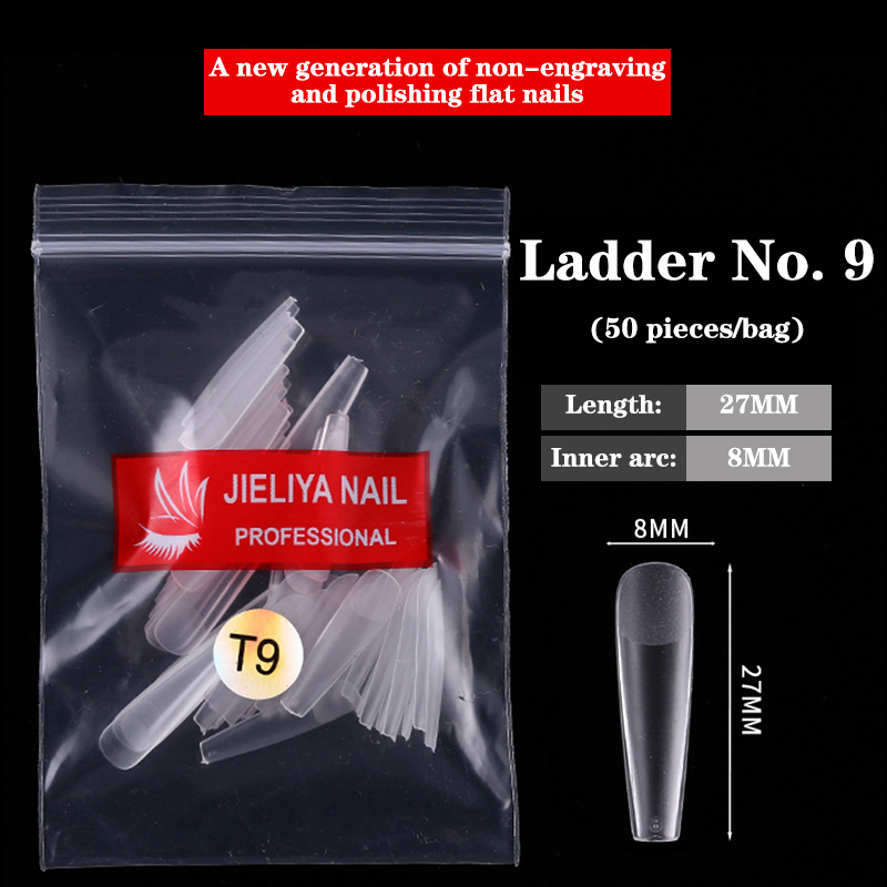 50Pcs%20Nail%20Slices%20False%20Nail%20Patches%20Transparent%20Armor%20Ultra%20Thin%20And%20Traceless%20Nail%20Extension%20DIY%20Salon%20JIJIN%20-%20Image%204