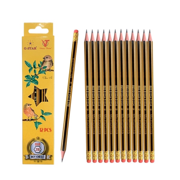 Bút chì gỗ GSTAR -2B