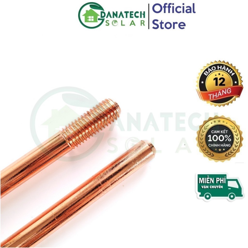 Cọc tiếp địa mạ đồng Ấn Độ