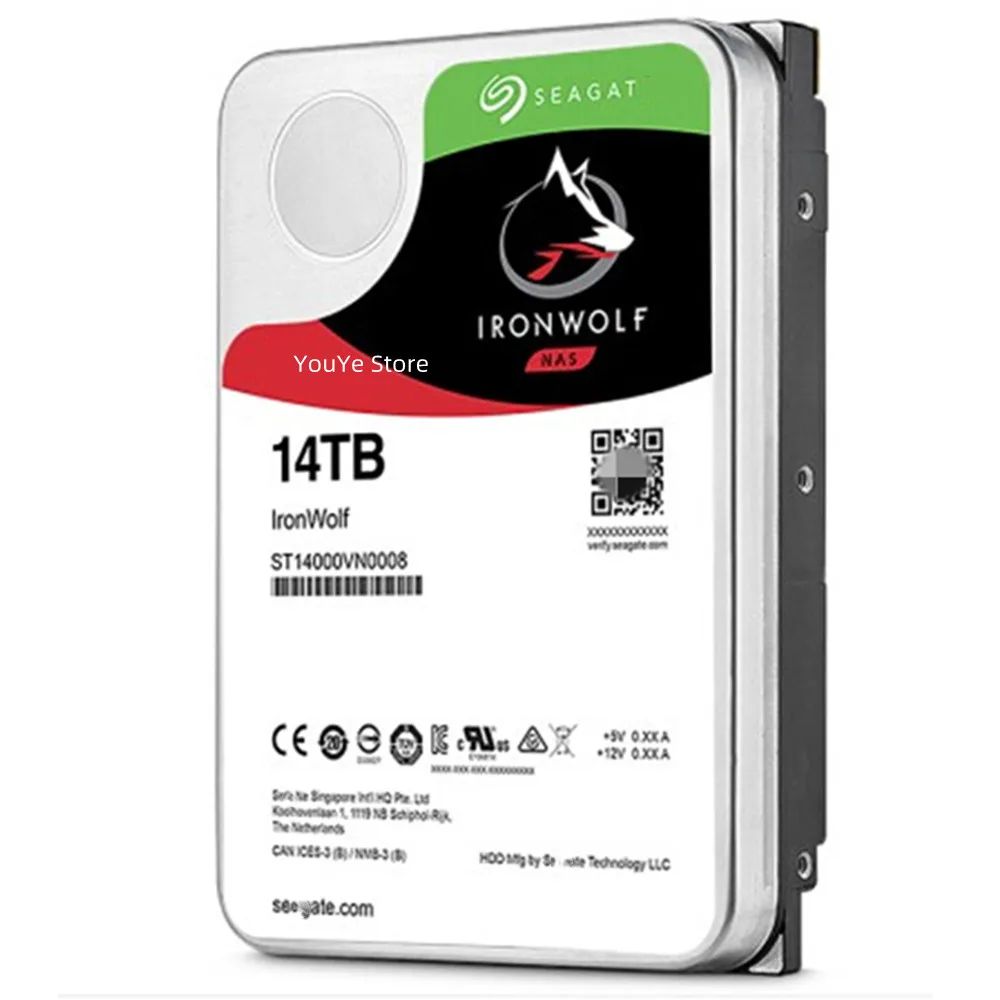 Seagate IronWolf 14TB HDD ST14000VN0008③ For Seagate IronWolf 14TB 3.5