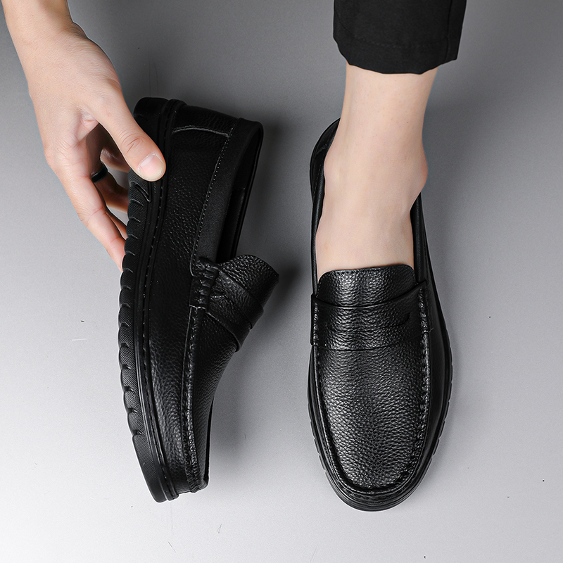Giày Lười Da Nam Clarks - Banbury Slip On
