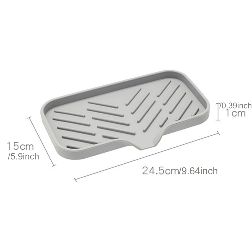 Soap Holders Dishes for Bar Soap Sponge Holder for Kitchen Sink Silicone Sponge holder tempat letak sabun bilik mandi