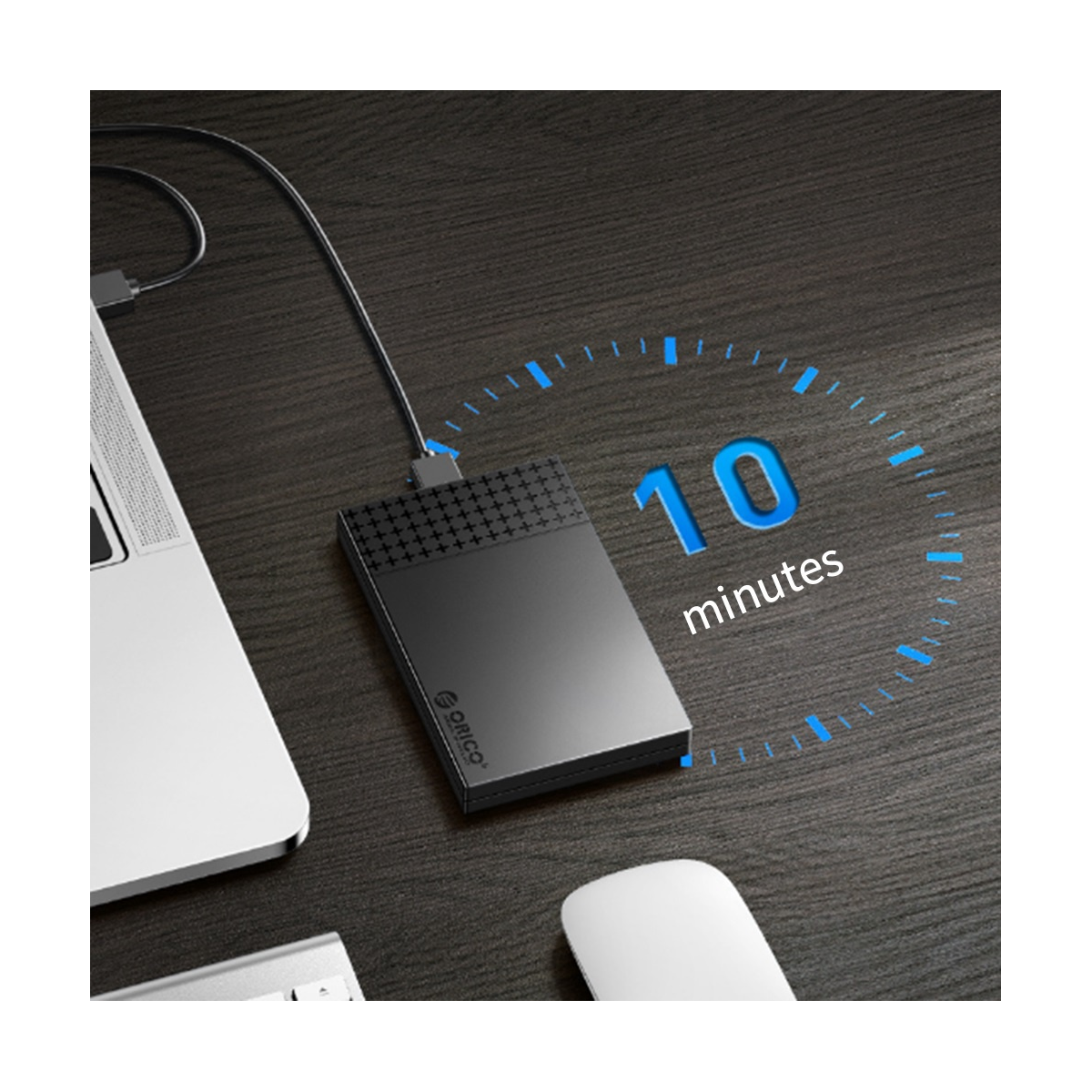 HDD Case High Speed External Hard Drive Enclosure 2.5Inch USB3.0 SATA External Serial Desktop Solid State Mechanical SSD