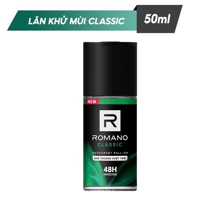 Lăn khử mùi Romano Classic chai 50ml