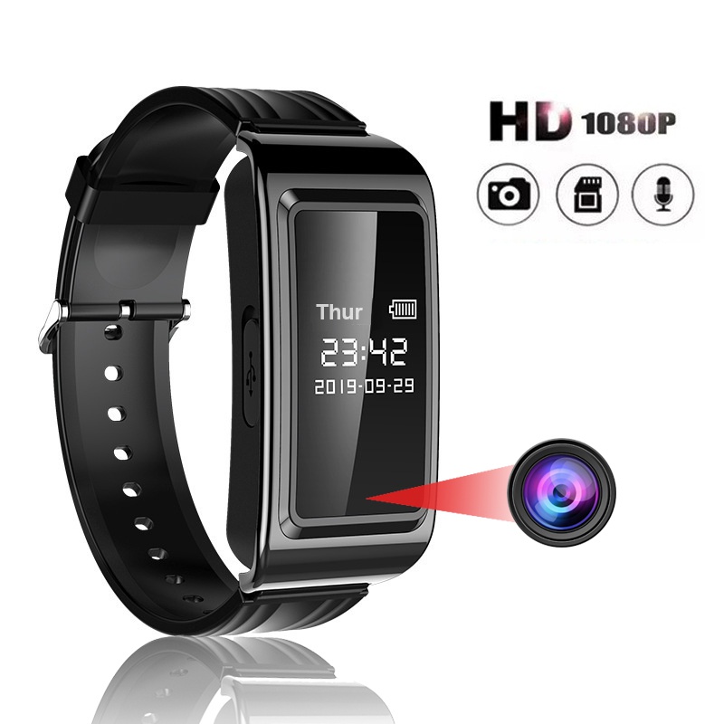 Digital Voice Recorder Watch 1080p JD Spy Hidden Camera Smart Band