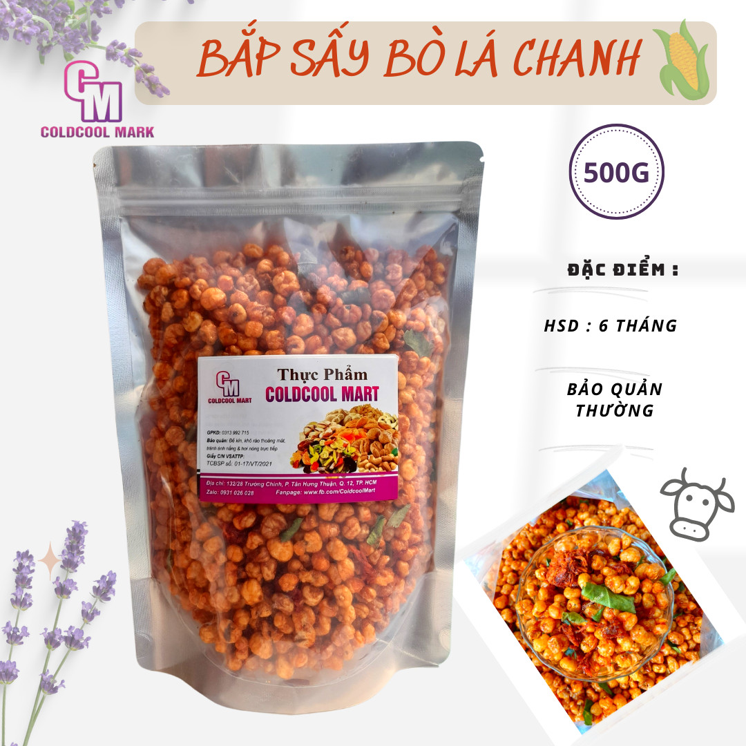 Bắp Rim Khô Bò 500g 2c Mart