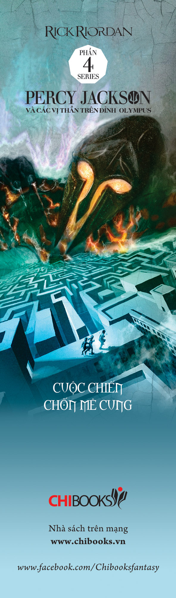 Cuộc chiến chốn mê cung TB2020 (Phần 4 bộ Percy Jackson và các vị thần trên đỉnh Olympus)