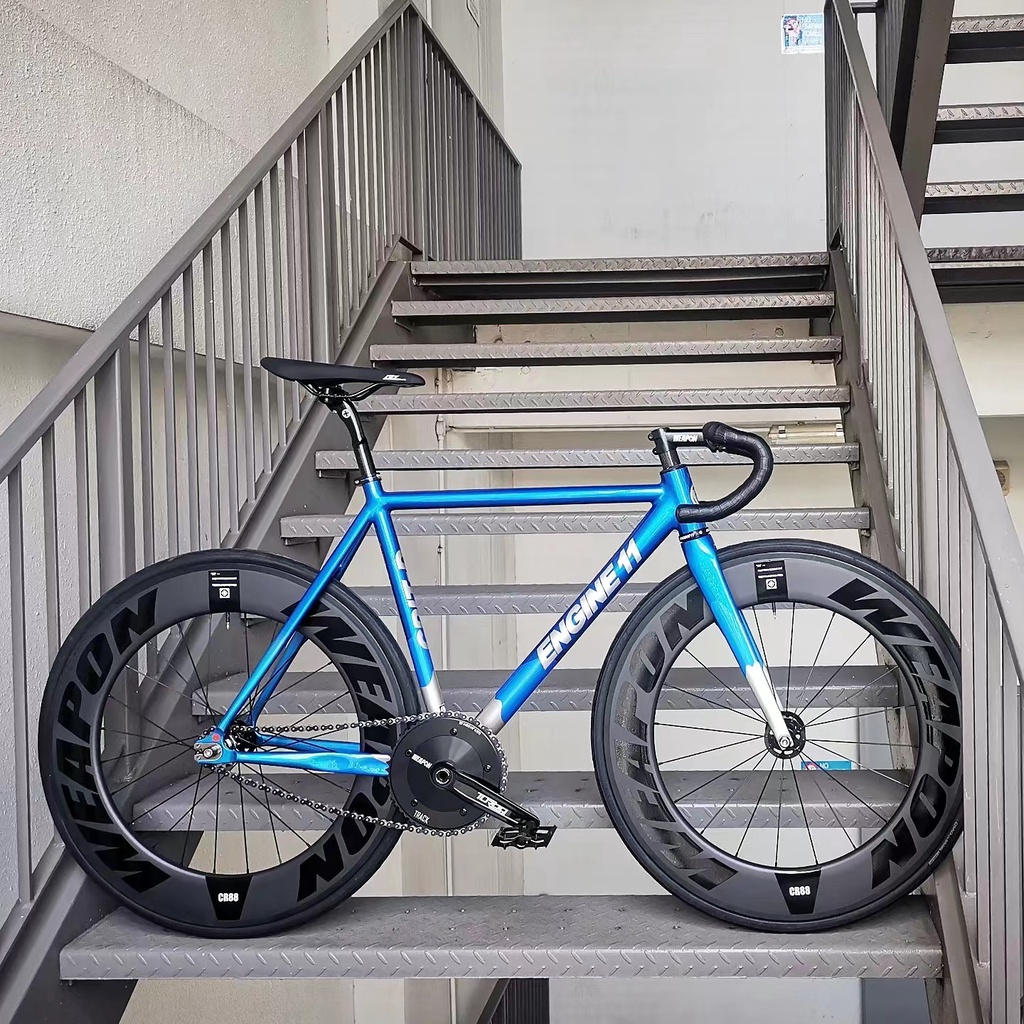 Weapon Fixed Gear Carbon Wheelset WEAPON Carbon Fiber Track