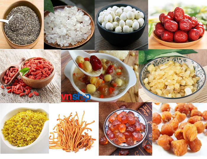 Sét chè Dưỡng nhan 13 vị (nấu 10-12 chén chè)