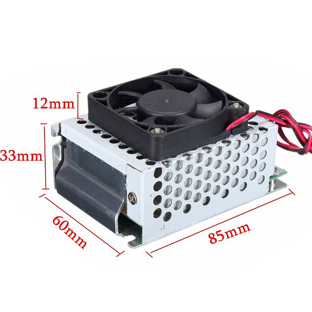 4000W điều khiển tốc độ động cơ AC110V-220V công suất cao SCR Điều khiển điều chỉnh được mờ dimmers điều chỉnh điện áp nhiệt với quạt