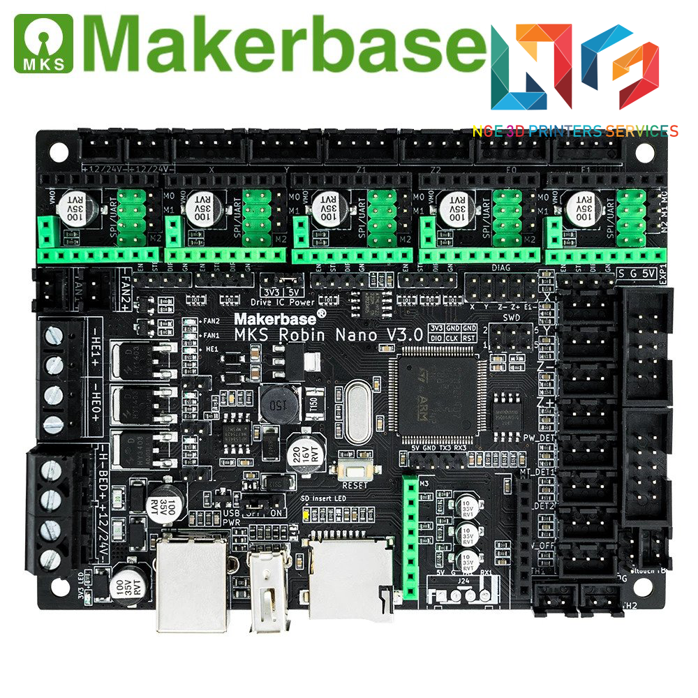 Board 3d printer makerbase mks robin nano v3.0 32bit and 4 tmc2209
