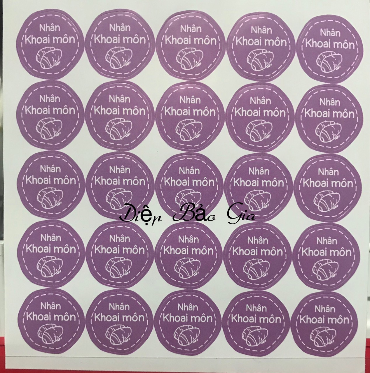 Tem nhân bánh trung thu (25 tem)