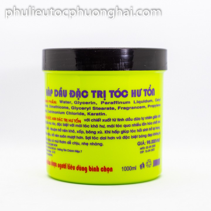 Hấp Ủ Tinh Dầu Dừa 1000ml