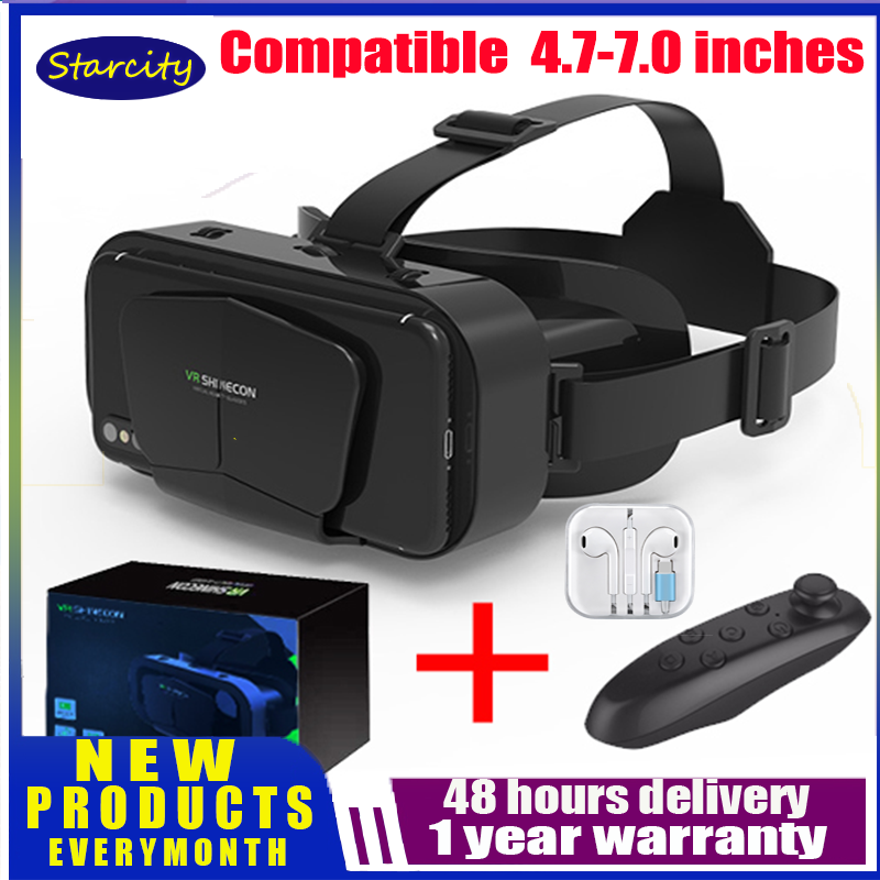 Joystick Reality Glasses Vr Box Shinecon VR Shinecon G10 Virtual