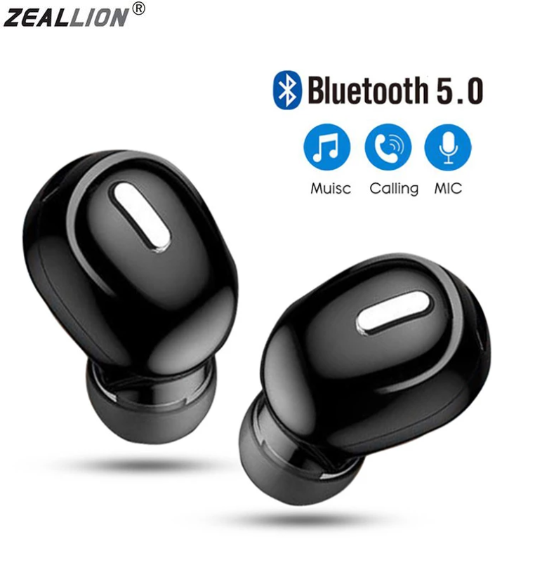 Zeallion Mini Wireless Earphone in Ear Bluetooth 5.0 Headphone Handsfree