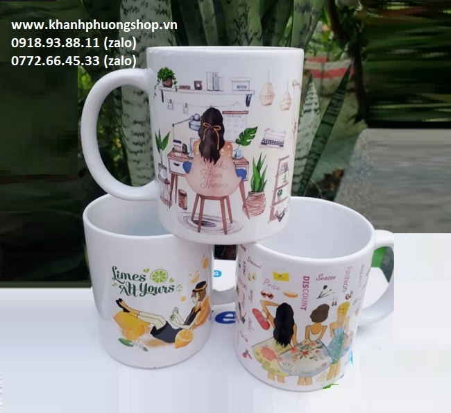 ly sứ trắng - ly sứ