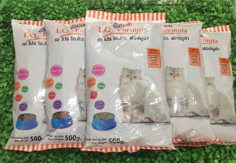 Combo 5 gói Apro IQ Formula Cat - Thức ăn hạt cho mèo
